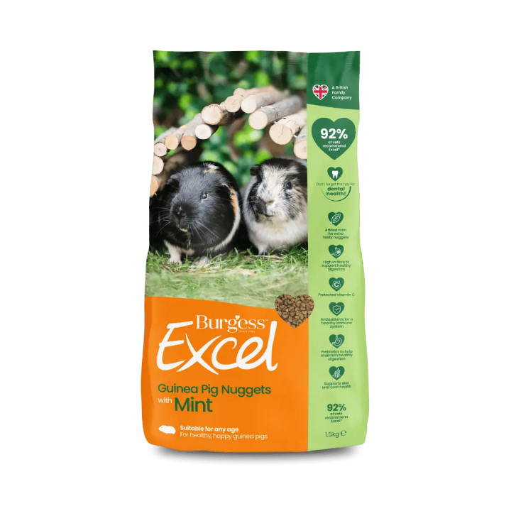 Excel Guinea Pig   4 x 1,5kg